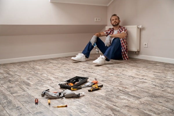 Outdated flooring is a huge negative for buyer