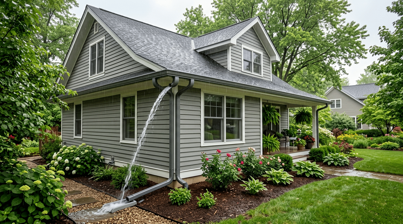 A Well-Maintained Gutter System Protects the Whole Home