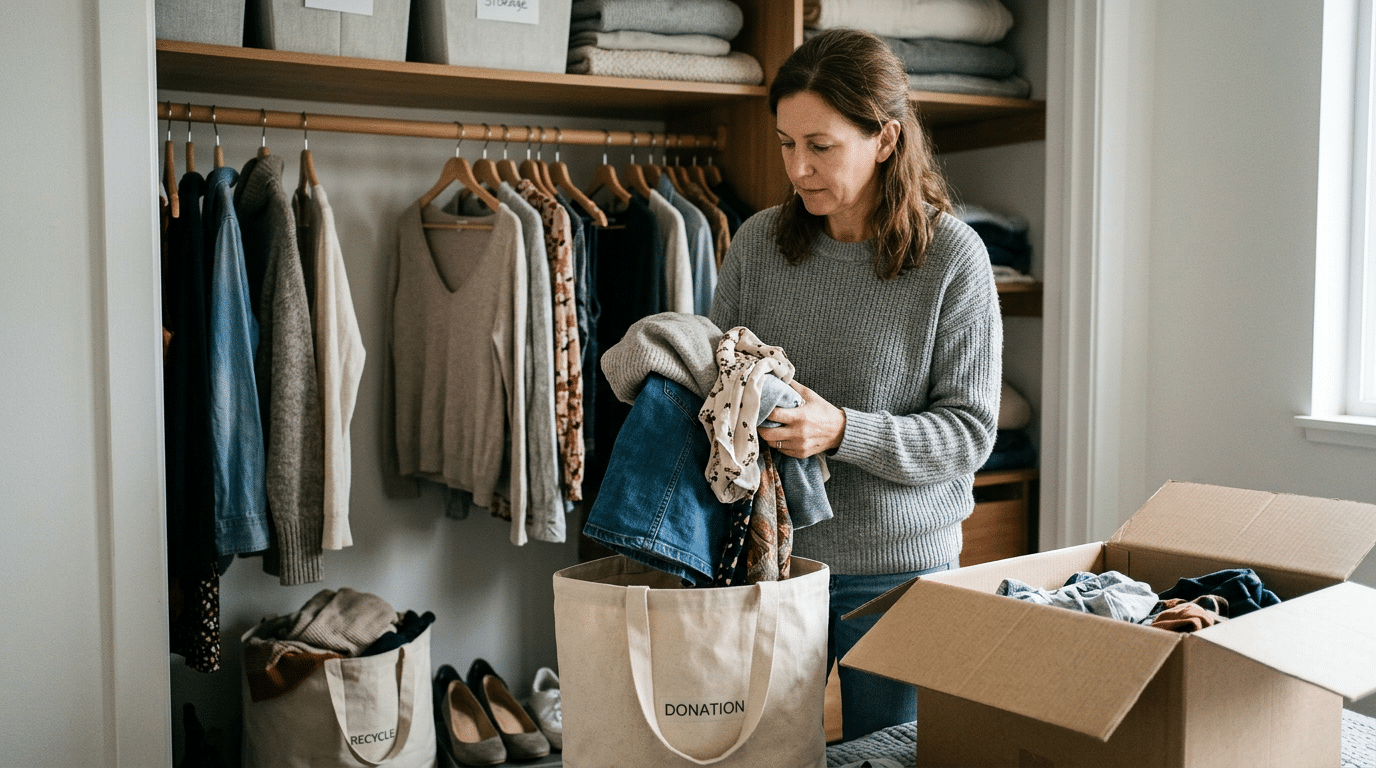 Clothes That Don't Fit: Freeing Up Closet Space Responsibly