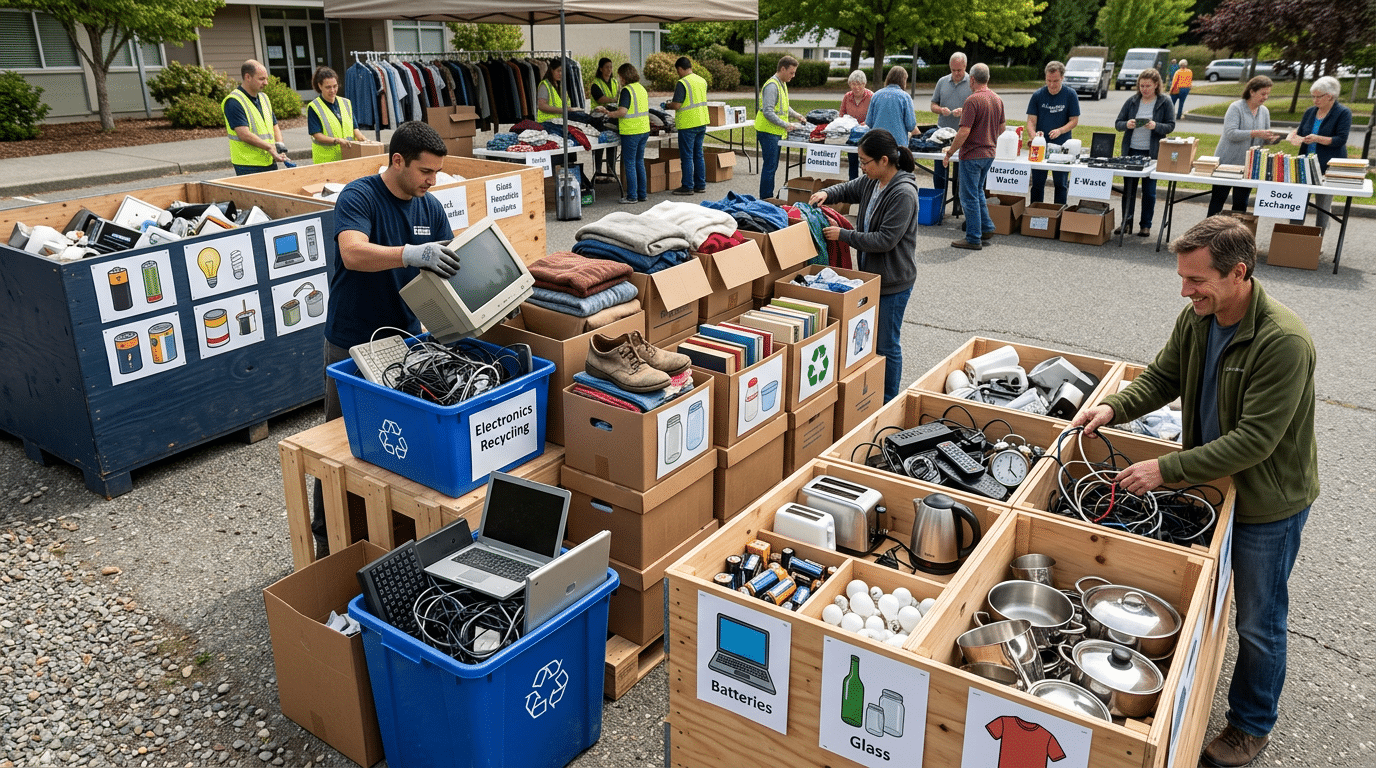 How to Dispose of Household Items Without Adding to Landfill Waste