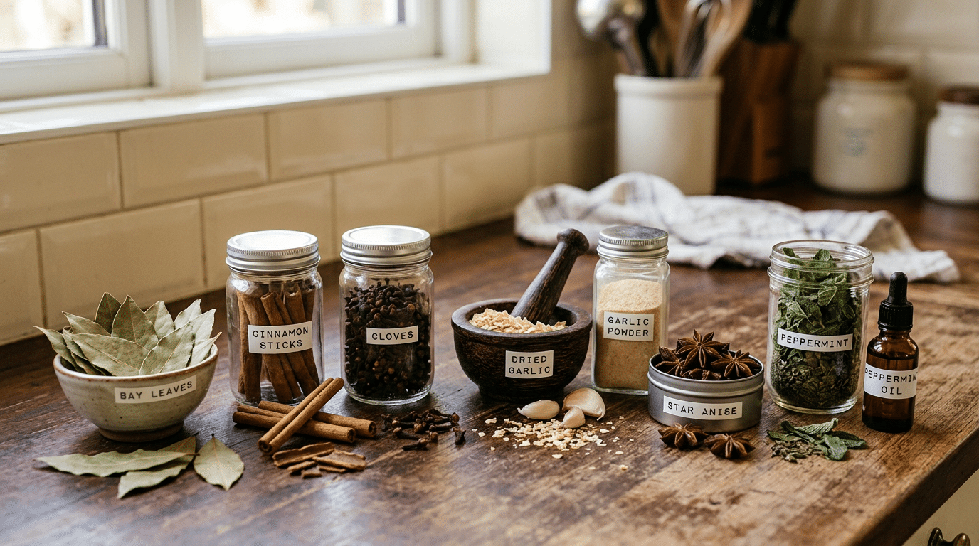 Kitchen Spices That Repel Cockroaches Naturally