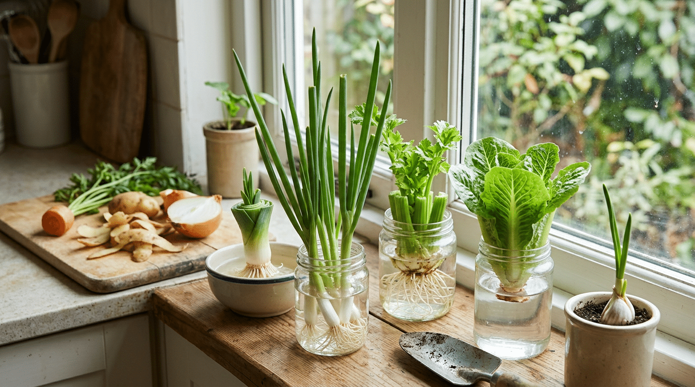 Regrowing Food at Home: What the Evidence Actually Supports