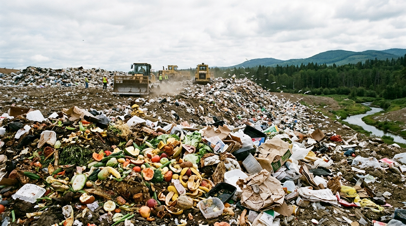 The Environmental Cost of Sending Scraps to Landfill