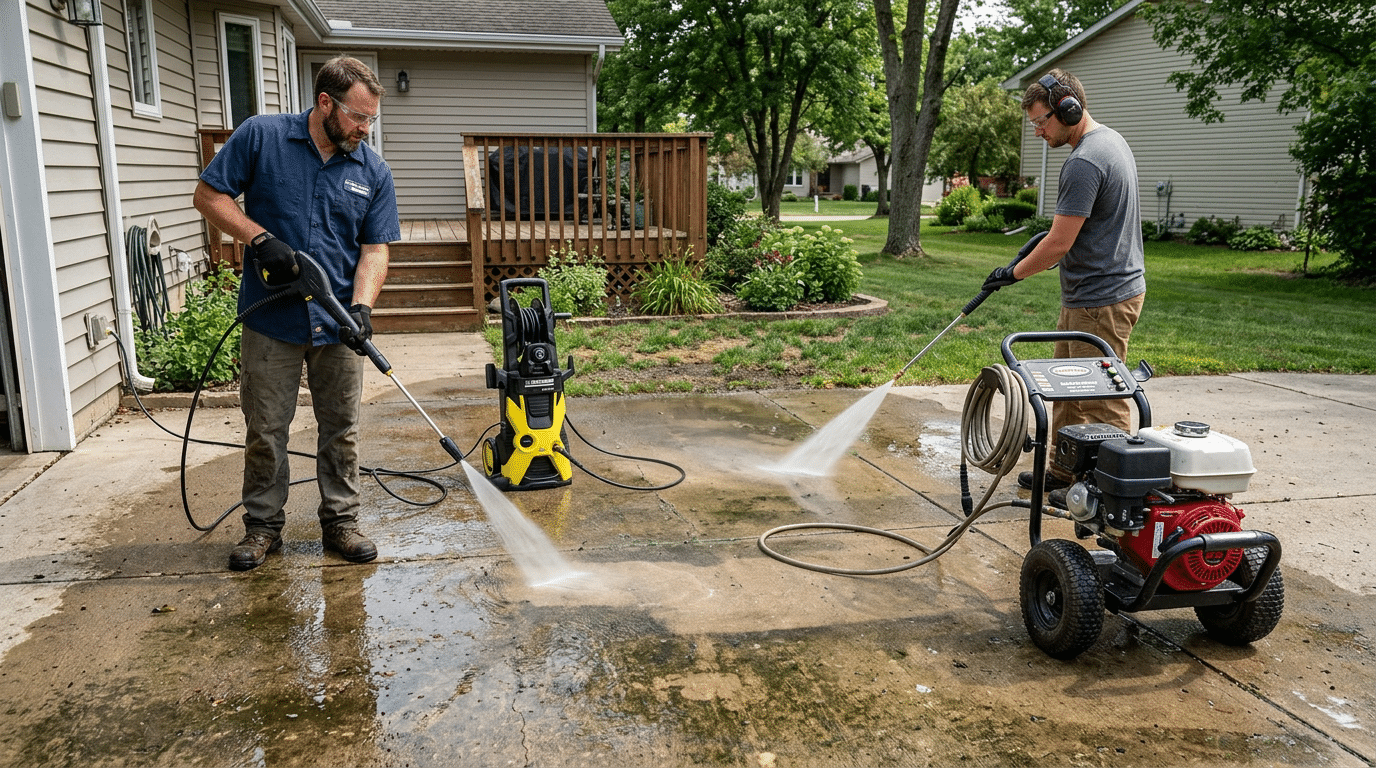 Understanding the Two Main Types of Pressure Washers
