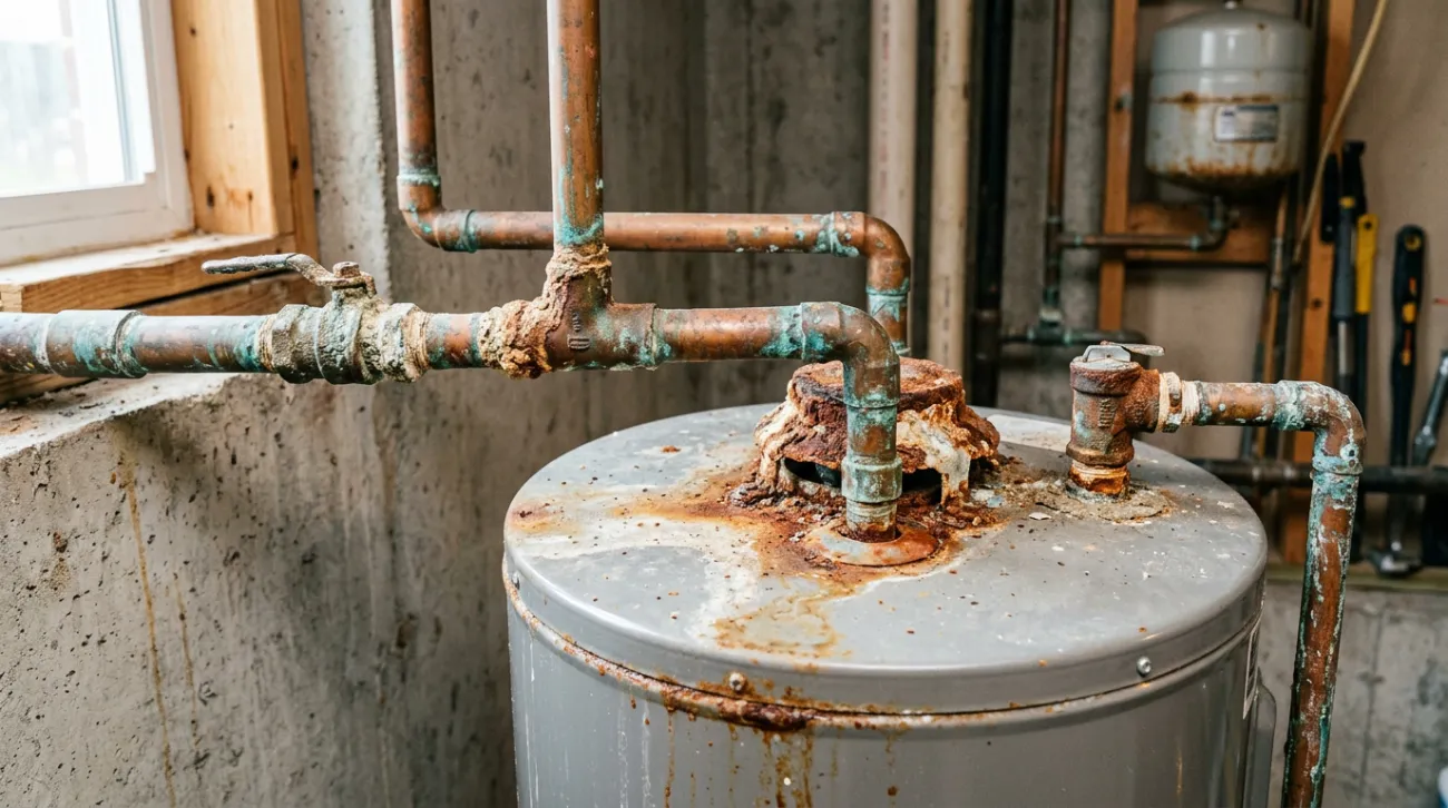 Water Heaters and Plumbing Components That Deteriorate Silently